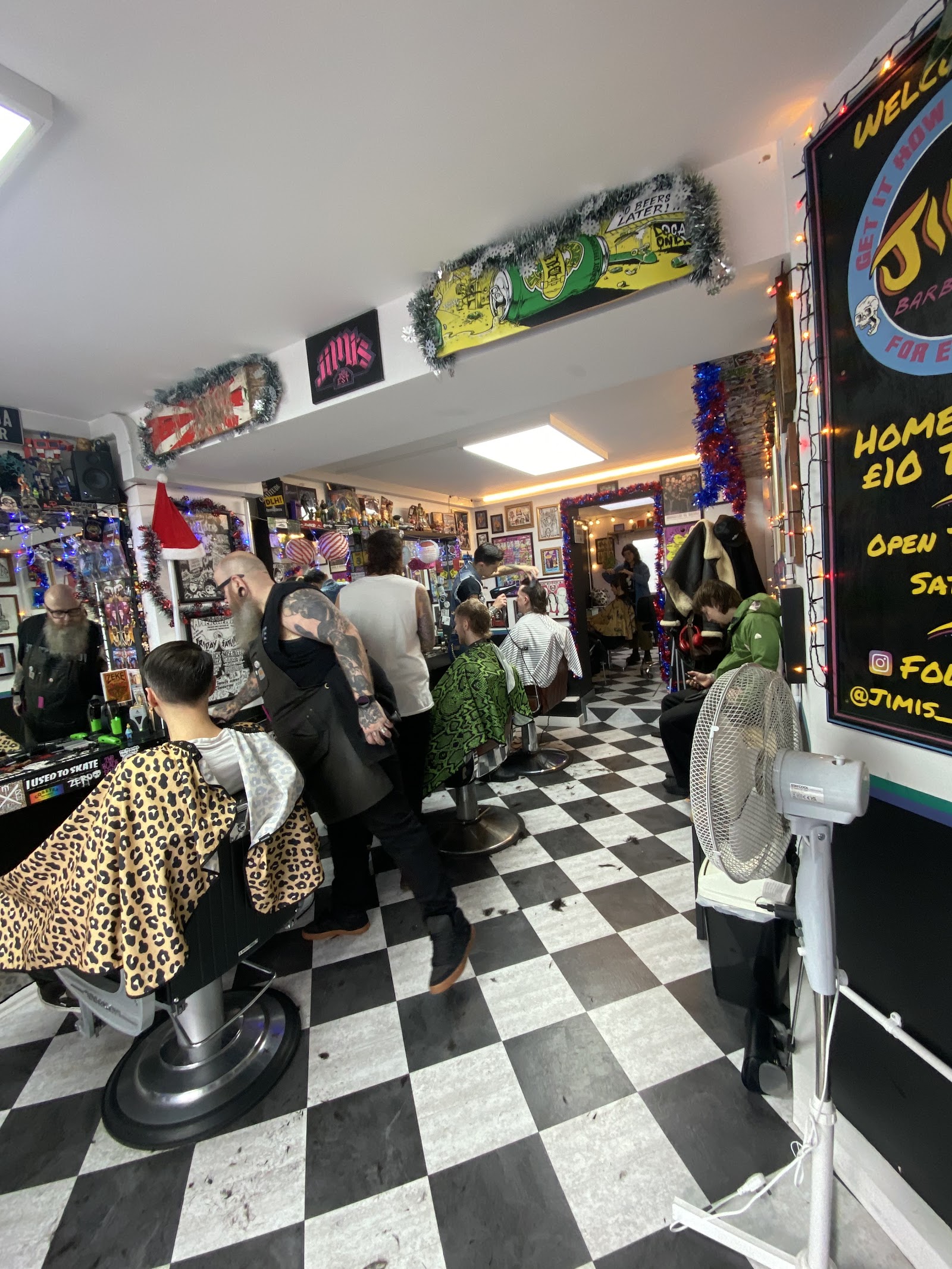 Jimi's Barbershop — their work
